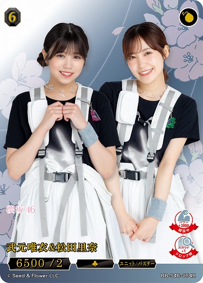 武元唯衣&松田里奈 【BB-S46-054R】